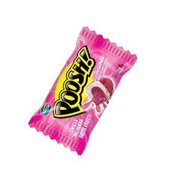 Chiclete recheado Poosh tutti frutti Arcor