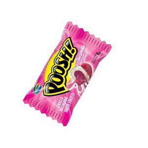 Chiclete recheado Poosh tutti frutti Arcor