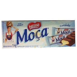 Chocolate Moça Nestlé caixa 140g. (3 unid.)