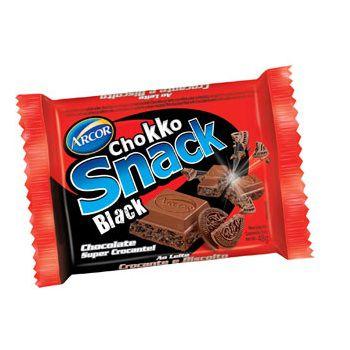 Chokko Snack chocolate ao leite Arcor 48g.