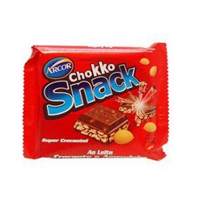 Chokko Snack chocolate ao leite Arcor 48g.