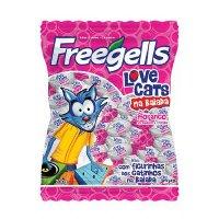 Bala Freegells morango 600g.