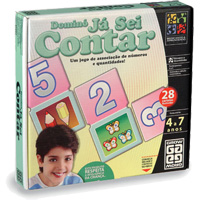 Jogo Dominó Já Sei Contar Grow 