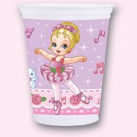 Copo plástico bailarina Junco 200 ml