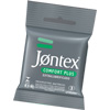 Preservativos comfort plus extra lubrificado Jontex 3x1