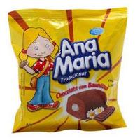 Bolo Chocolate com Baunilha Ana Maria Pullman 80g.