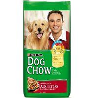 Ração Purina Dog Chow raças médias e grandes adultos 1 a 7 anos 20 kg.
