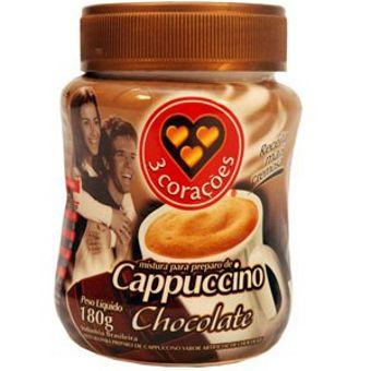 Cappuccino chocolate 3 Corações 180g