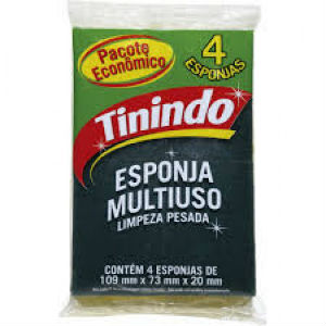 Esponja multiuso Tinindo 4x1