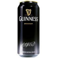 Cerveja Guinness Draught escura 440 ml.