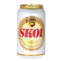 Cerveja Skol lata 350ml.