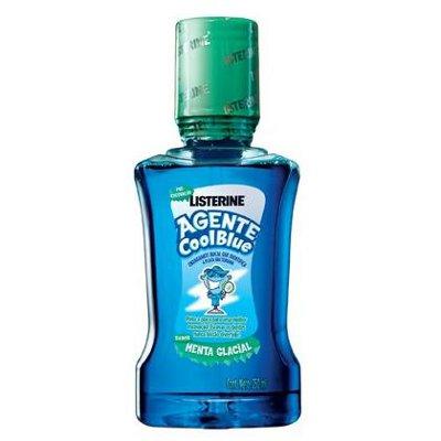 Anti séptico bucal Listerine Cold Blue menta glacial 250ml.