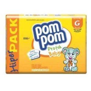 Fralda Pompom Protek Baby G 54x1