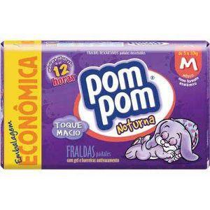 Fralda Pompom noturna M 30x1