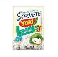 Pó para sorvete de graviola Yoki 150g.