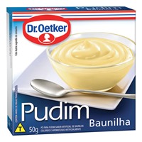 Pudim de baunilha Dr. Oetker 50g.