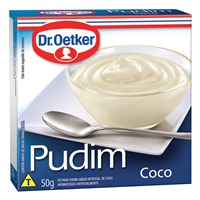 Pudim de coco Dr. Oetker 50g.