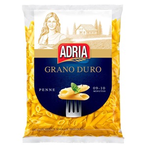 Massa penne grano duro Adria 500g. Massa penne grano duro Adria 500g.