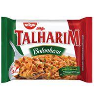 Macarrão instantaneo Talharim Bolonhesa Nissin 99g.