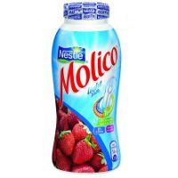 Iogurte desnatado Nestlé Molico light morango 170g.