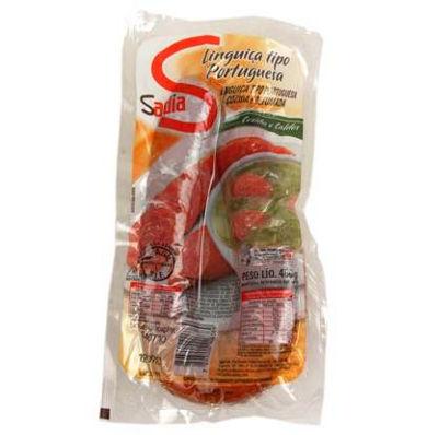 Linguiça defumada tipo Portuguesa Sadia 400g.