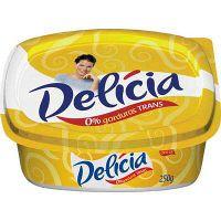 Margarina cremosa com sal Delícia 250g.