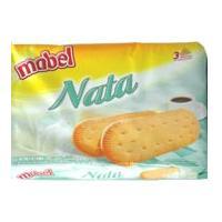 Biscoito de nata ( formato maizena ) Mabel 400g.