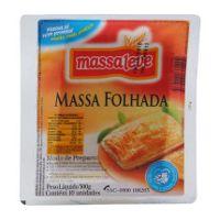 Massa folhada laminada congelada Massa Leve 1kg