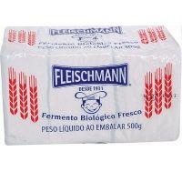 Fermento biológico fresco Fleischmann 500g.
