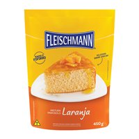 Mistura para bolo de laranja Fleischmann 450g.