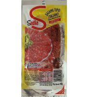 Salame fatiado tipo italiano tradicional a vácuo Sadia 100g.