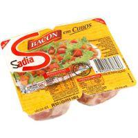 Bacon em cubos Sadia 140g.