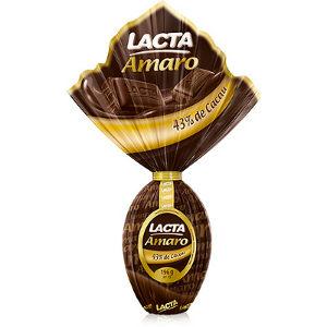 Ovo de Páscoa Lacta Amaro n.15 196g.