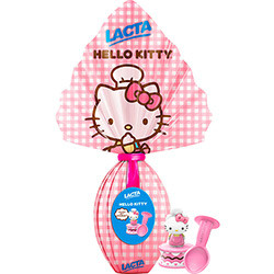 Ovo de Páscoa Lacta Hello Kitty c/ kit gourmet 170g.