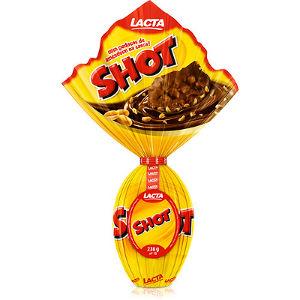 Ovo de Páscoa Lacta Shot 223g.