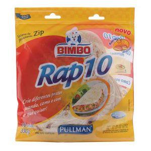 Pão tipo tortilha Rap 10 Pullman 330g.