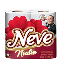 Papel higiênico Neve neutro follha dupla 4 x 1