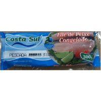 Filé de pescada congelada Costa Sul 300 gr.