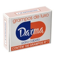 Grampo para cabelo n.7 loiro Darma