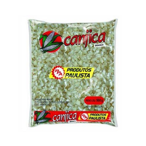 Canjica branca Paulista 500g.
