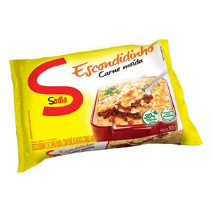 Escondidinho de carne moida Sadia 600g. Escondidinho de carne moida Sadia 600g.
