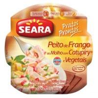 Peito de Frango ao molho branco com Catupiry Seara 500g.