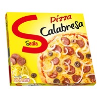 Pizza calabresa Sadia congelada 460g.