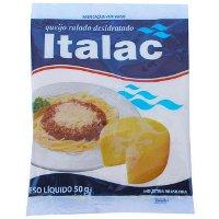Queijo ralado desidratado Italac 50g.