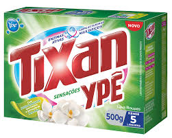 Sabão em pó Tixan Ypê Sensações 1kg.