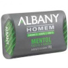 Sabonete masculino mentol Albany 90g.