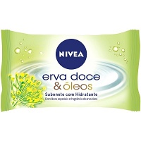 Sabonete hidratante Nivea erva doce 90g.