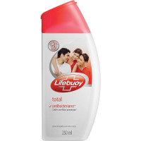 Sabonete líquido antibacteriano Lifebuoy total  250ml.