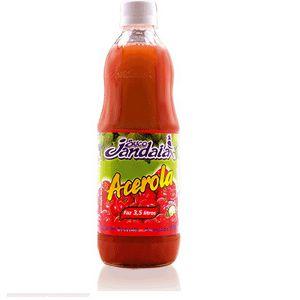 Suco de acerola concentrado Jandaia 500ml.