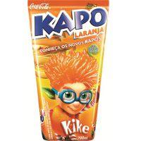 Suco pronto de laranja Kapo 200ml.